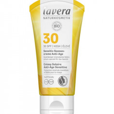 Crema Sensitive Anti Age Bio cu Protectie Solara SPF 30 50ml Lavera