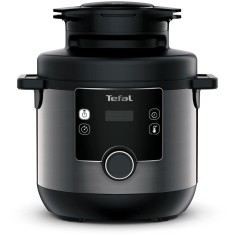 Oala sub presiune electrica Tefal Turbo Cuisine &amp;amp; Fry CY778830, 1200W, Tehnologie Spherical Bowl, capacitate 5 L, pastrare la cald, invelis antiad
