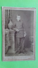 CDV Iasi 1882 Foto Atelier B. Brand Iuan G. Lecca Prefect Liberal foto