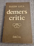 Demers critic Eugen Luca cu autograf