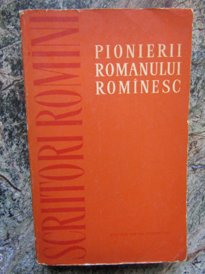PIONIERII ROMANULUI ROMANESC-ANTOLOGIE, TEXT STABILIT DE ST. CAZIMIR foto