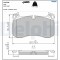 DELPHI LP3728 set placute frana,frana disc