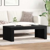 VidaXL Masă de Cafea Stejar negru 102 x 50 x 35 cm Lemn compozit