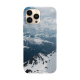 Husa compatibila cu Apple iPhone 14 Plus model Snow Mountain, Silicon, TPU, Viceversa, Transparent, Carcasa