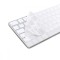 Husa pentru tastatura Apple Magic Keyboard, Kwmobile, Alb, Silicon, 38920.03