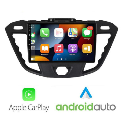 Sistem Multimedia MP5 Ford Transit Quad Core J-845 Carplay Android Auto Radio Camera USB CarStore Technology foto