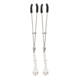 Clame pentru Sfarcuri Tweezers With Pearls