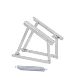 Mecanism Canapea Extensibila cu 2 Balamale + 2 Arcuri, Otel, Deschidere 60 Grade, Accesorii Montaj Incluse