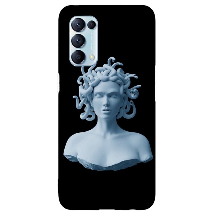 Husa compatibila cu Oppo A53 model Medusa, Silicon, TPU, Viceversa