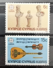 BC626, Ciptu-Kibris 1985, serie arta, instrumente muzicale foto