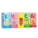 șervețele Nazale Copii, Fiore Vita, 2 Straturi, Set 10 Bucăți, Multicolor
