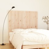 VidaXL Tăblie de pat pentru perete, 140x3x110 cm, lemn masiv de pin