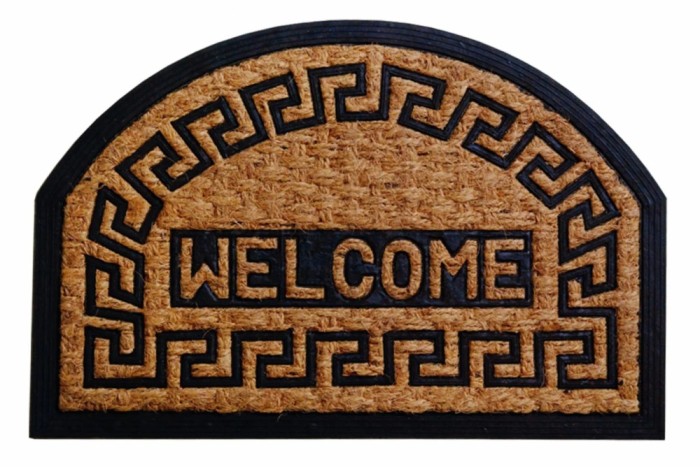 COVORAS INTRARE ANTIDERAPANT 60X40CM,CAUCIUC+NUCA.COCOS, ADA, VANORA HOME