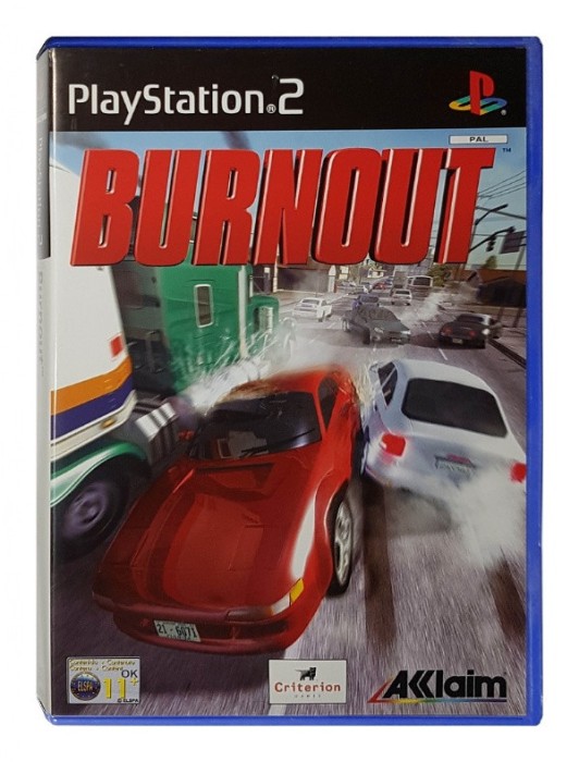 Joc PS2 BURNOUT PlayStation 2 de colectie retro