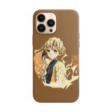 Husa compatibila cu Apple iPhone 12 Pro Max model Zenitsu Agatsuma Demon slayer, Silicon, TPU, Viceversa