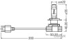 SET 2 BECURI LED 12/24V (H4) FAR OSRAM 8598