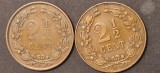 Olanda 2 1/2 CENT 1881 1898 Wilhemina, Europa