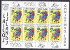 Caicos 1984 Disney Craciun MI 56-60 + bl.7 + kleib. MNH 2 poze, Nestampilat