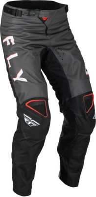 Pantaloni Off-Road Fly Racing Kinetic Kore, Negru/Gri/Rosu, Marime 34 foto