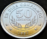 Cumpara ieftin Moneda exotica 50 CENTAVOS - NICARAGUA, anul 1997 * cod 41 A = UNC, America Centrala si de Sud