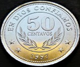 Cumpara ieftin Moneda exotica 50 CENTAVOS - NICARAGUA, anul 1997 * cod 41 A = UNC, America Centrala si de Sud