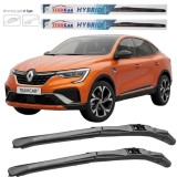 Cumpara ieftin Ștergătoare Renault Arkana (2021&ndash;2024) TeamCar&reg; &ndash; Hibrid | Set față