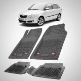 Cumpara ieftin Covorase Skoda Fabia II Compatibile 2007-2014 | Black