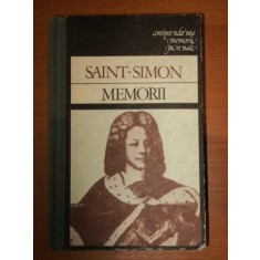 MEMORII de SAINT-SIMON,BUC.1990