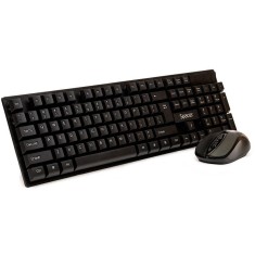 Kit periferice Spacer Tastatura + Mouse Combo SPDS-1100, Wireless, Black