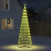 Pom de Crăciun LED 688 LED-uri Alb Cald 300 cm