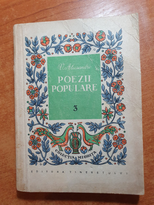 colectia miorita - poezii populare - vasile alecsandri - din anul 1956