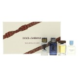 Dolce &amp; Gabbana Mini set cadou pentru bărbați 4 x 5 ml (K BY DOLCE &amp; GABBANA EDP + K BY DOLCE &amp; GABBANA EDT + LIGHT BLUE POUR HOMME EDT + THE ONE FOR