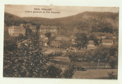cp Baile Olanesti : Vedere generala cu Vila Olanescu - anii 1930 foto