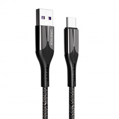 Cablu USB 2.0 A tata - USB-C, 5A, 25W, 1.2m, negru, AC0013 Choetech