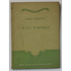 WALT WHITMAN de MIHNEA GHEORGHIU , 1956