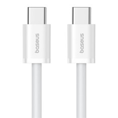 CABLU alimentare si date Baseus Superior, Fast Charging Data Cable pt. smartphone, USB Type-C la USB Type-C 30W, 1m, alb &quot;P10365200211-00&quot; (timbru ver