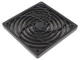 Protecție Plastic 120x120mm cu Filtru 30ppi și Șurub Clichet