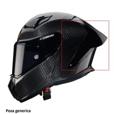 Spoiler casca integrala Caberg model GP01 Carbon &ndash; culoare: negru lucios (compatibil cu toate marimile castii GP01)