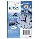 Epson original ink C13T27154012, 27XL, color, 3x10,4ml