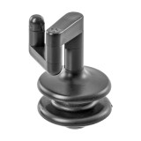 Izolator schimb gard stalp metalic rotund &Oslash;8 mm, 25 buc, fire 6 mm, banda 10 mm