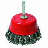 Perie cupa rotativa cu tija 75 mm pentru bormasina, Raider