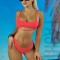 SW2256RR-321 Costum de baie in 2 piese tip bando cu decupaje