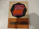Geometrie analitică. Alexandru Myller. 1972