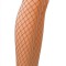 Ciorapi Cabaret Plasa Fishnet, Bej, L/XL