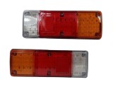 2 x 89 Led Lampa Spate pentru Camion Remorca Caravana 4 Functii 12v