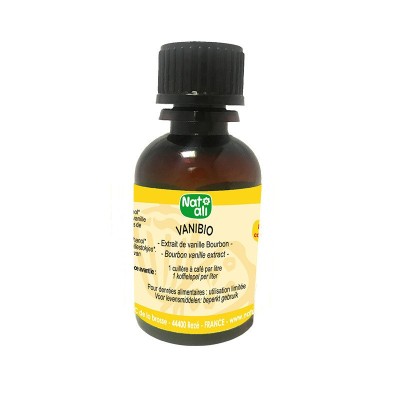 Extract de vanilie Bourbon, bio, 30ml, Nat-ali foto