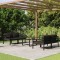 Gossi set mobilier de gradina cu perne, 5 piese, antracit, aluminiu