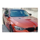 Capace Oglinzi Batman Negru Lucios BMW Seria 3 F30 F31 - Aspect Sportiv, Montaj Clipsare Usoara