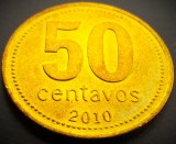 Moneda 50 CENTAVOS - ARGENTINA, anul 2010 * cod 3707 = UNC