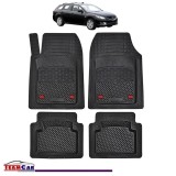 Covorase Auto TeamCar&reg; Tip Tavita Compatibile Mazda 6 Generatia II (2008&ndash;2012) Negru Material Rezistent, Cauciuc